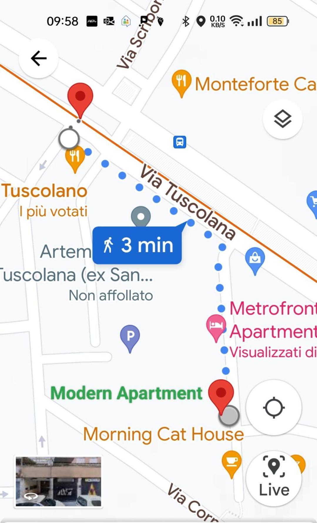 Metro A Modern Apartment Roma Exterior foto